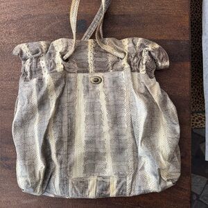Beirn snakeskin bag